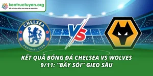 Kết quả bóng đá Chelsea vs Wolves 9/11
